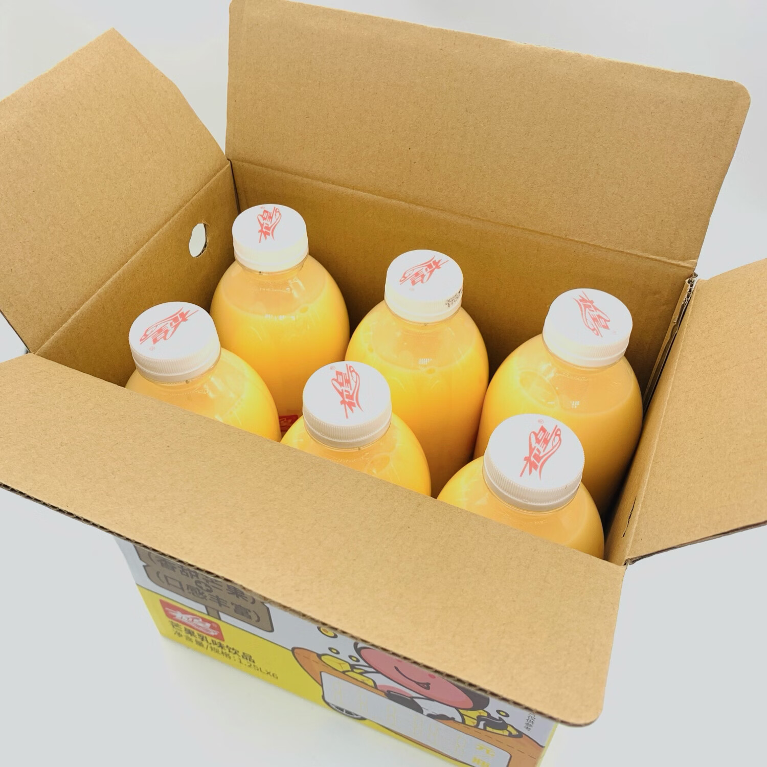 花皇1.25L花皇杨枝甘露芒果味饮料芒果汁加奶过年饮料大瓶装整箱批发 1.25L花皇杨枝甘露6瓶【整箱】