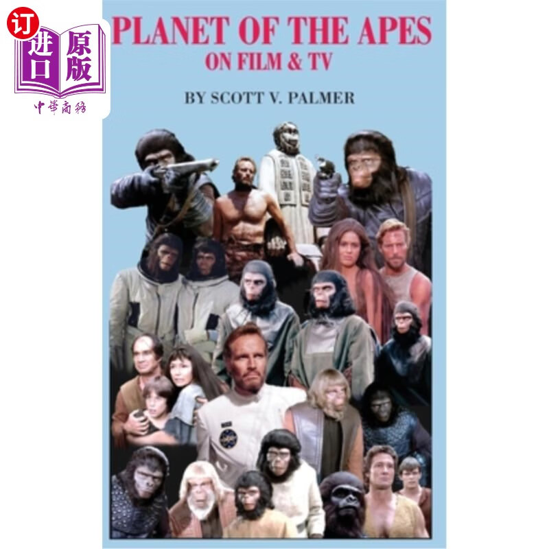 海外直订planet of the apes on film & tv 《人猿星球》影视版