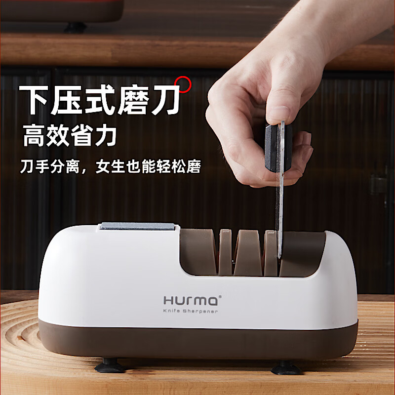 磨刀神器纯电动精度厨房家用磨刀石菜刀磨刀机工具磨刀神器cxn 磨刀器-经典白