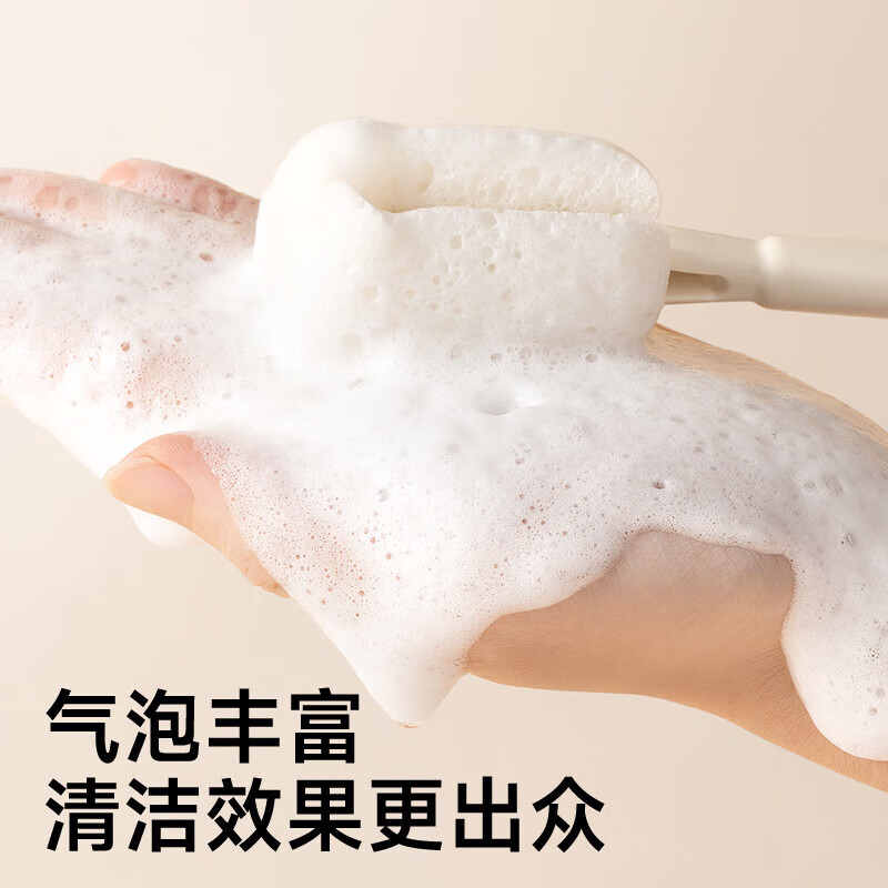 如山木浆棉清洁刷新生专用清洗奶瓶刷杯刷套装替换头刷子 【速干不养菌】替换头2支 无规格