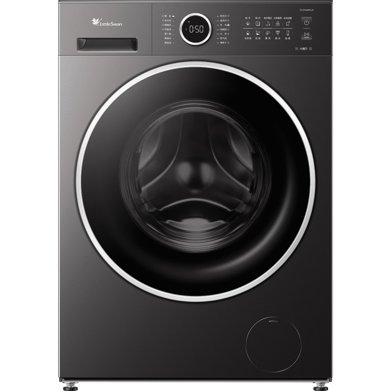 PLUS���ٽ��ۣ�LittleSwan С��� ˮħ��ϵ�� 12kg ϴ��һ�� TD12V628PLUS 2835.7Ԫ