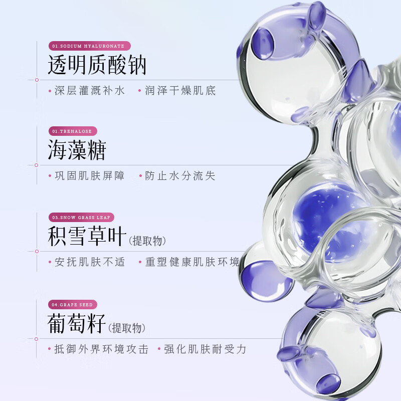 韩伦美羽面膜（合集）美白淡祛斑虾青素抗皱紧致老补水去黄提亮肤色女正品 【 40片 】美白补水舒缓睡眠面膜4g/条（涂抹型）