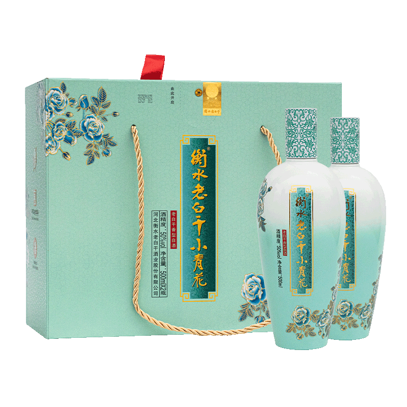 ��ˮ�ϰ׸� 50��С�໨  �����߶ȿ����� 500mL*2ƿ���װ 129Ԫ