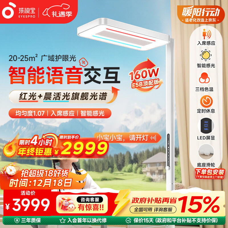 孩视灯家用落地大路灯E5-160W-R