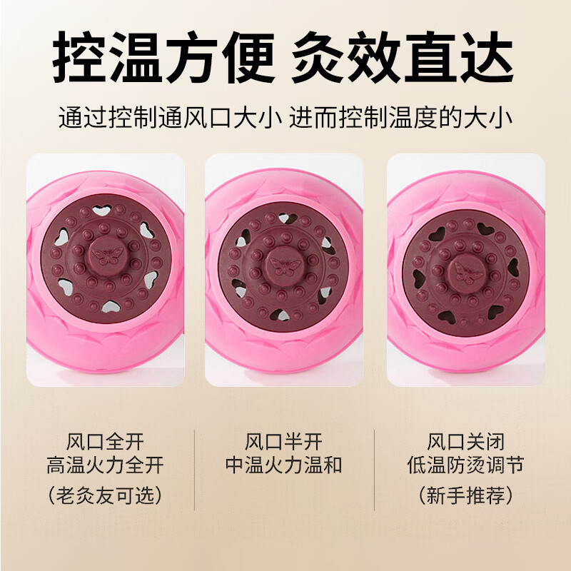 Rodel金艾条艾灸三年陈艾黄金艾绒天然野生家用艾灸馆艾绒纯 宫延灸 三年陈艾