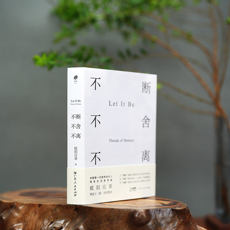 【随书赠书签】不断不舍不离 欧阳应霁著 不断不舍不离带我们重新感知日常器物的生命温度 生活美学随笔文学 广东人民出版社 【随书赠书签】不断不舍不离