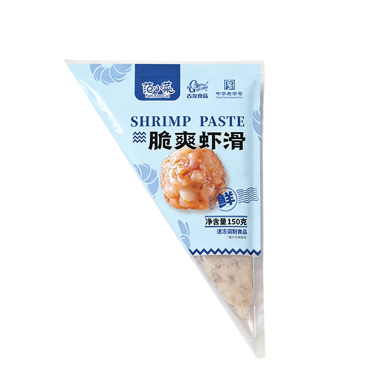 古龙鲜虾滑450g 火锅食材关东煮丸虾丸涮火锅麻辣烫