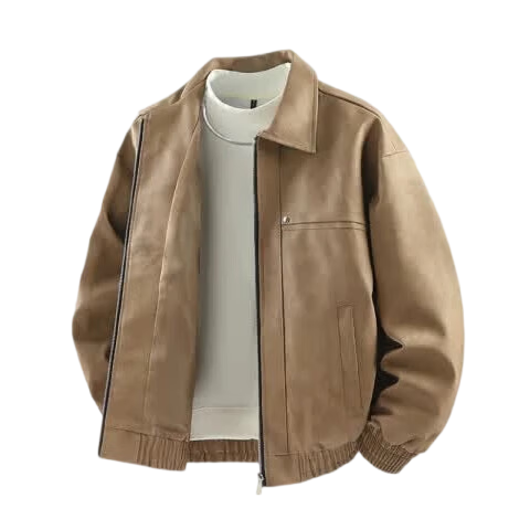 ���ڲ�����JEEP SPIRIT���ռп˴��＾�¿���ʿƤ����ʽ���Ƹ����������� ��ɫ 2XL 165Ԫ