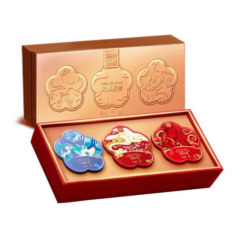 馬大姐 故宮宮苑聯(lián)名 鳳舞紫禁190g 非遺技藝酥糖組合年貨節(jié)禮盒禮品