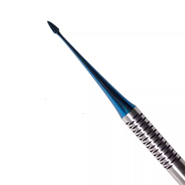 钛合金钢微创拔牙挺尖夹取出工具牙科口腔牙挺器械拔牙器工具 CT7用于去除多余修复材料
