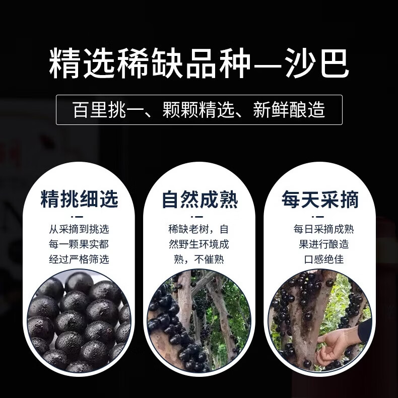 赫玥台湾赫玥嘉宝果干红葡萄酒精酿精美礼盒装 【收藏装3箱】