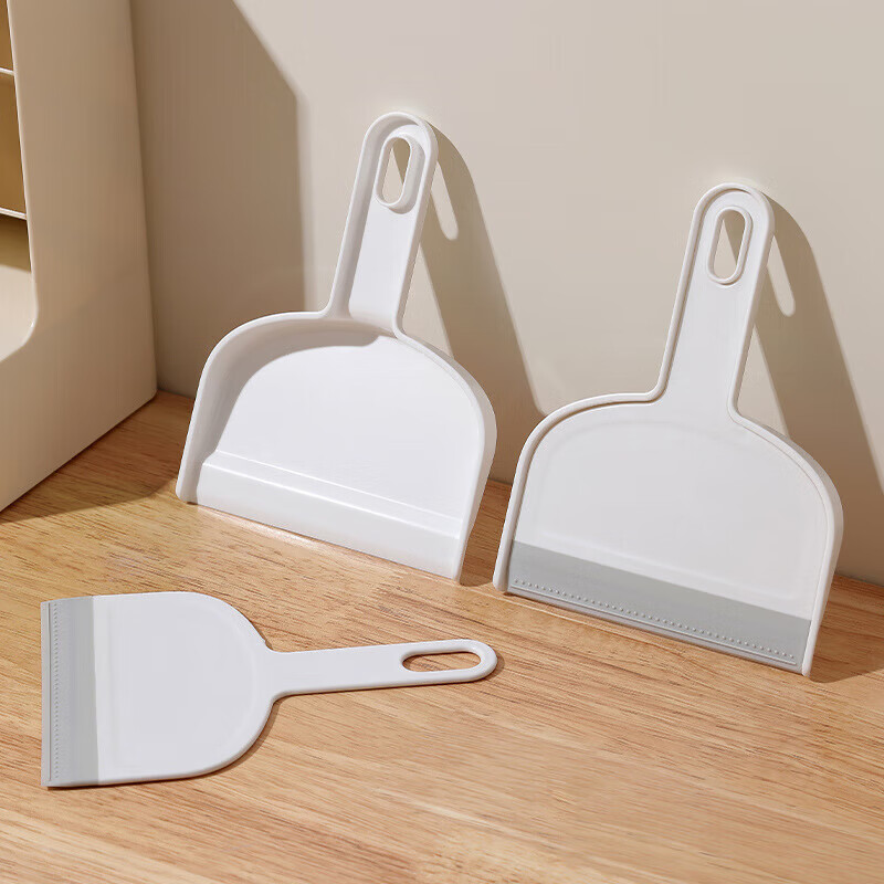 【严选好物】桌面扫把簸箕套装小型家用迷你桌面灰尘扫床刷子清洁 桌面扫把