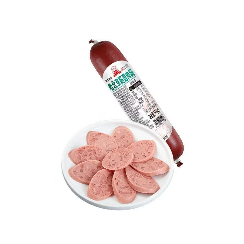大紅門【49任选4件】大红门老北京蒜肠酱香猪肝鲜肉肠肉皮冻下酒菜熟食 老北京筋道肉肠190g*1根