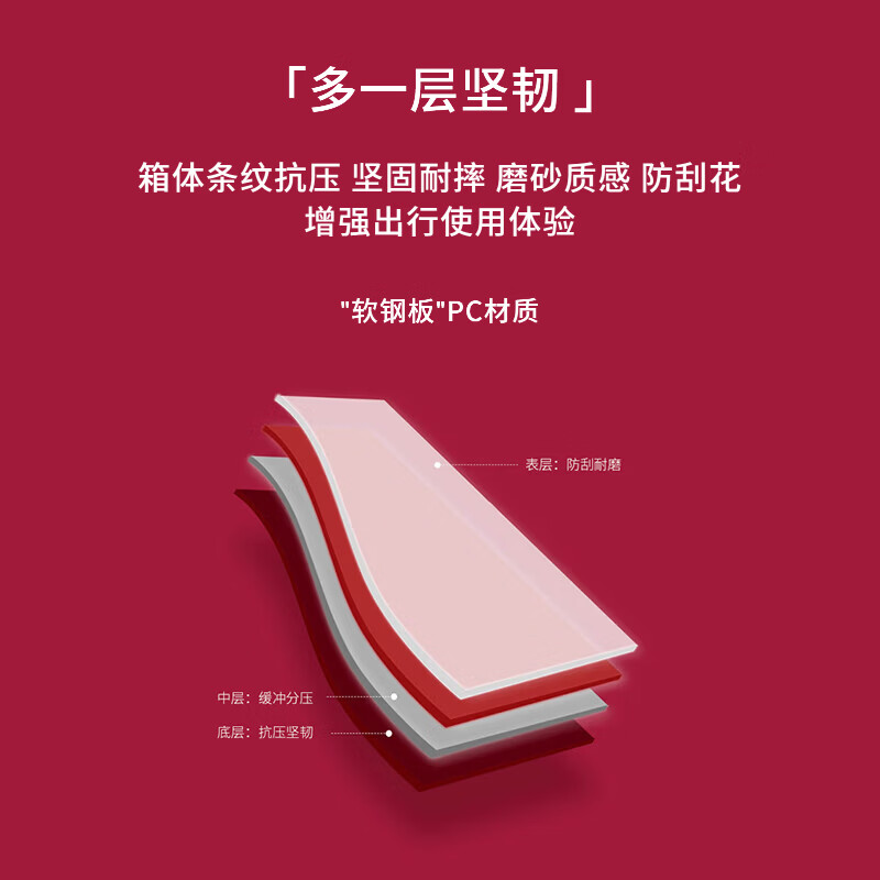 Walker Shop行李箱【品牌独家】新款大容量宽拉杆箱登机箱结婚新娘陪嫁拉杆箱 黑色【溜冰轮款】 24英寸 【托运箱】