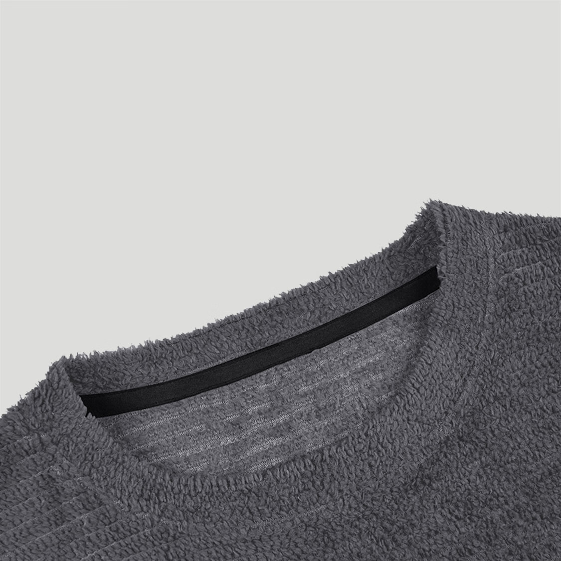 缓坡俱乐部 轻透抓绒卫衣 男女同款 新春户外 跑山徒步 轻盈保暖透气 好收纳 静谧灰 XL(180/100A)