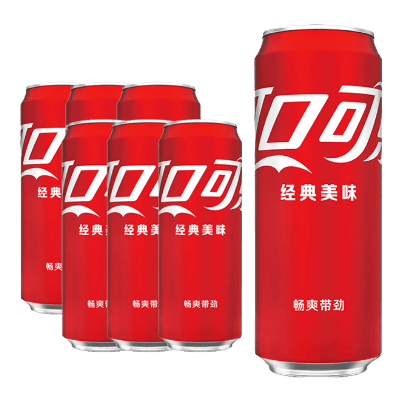 CocaCola/�ɿڿ��� ������ζ ��װ ̼������ ԭζ 330ml 6�� 17.5Ԫ