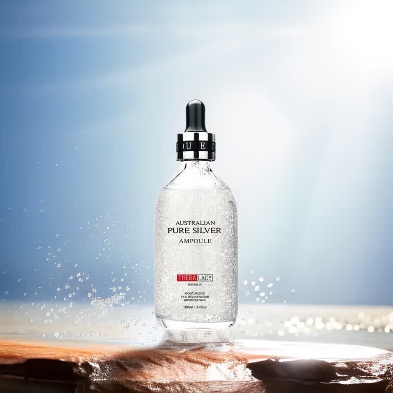 Thera lady大金瓶精华液100ml 男女护肤品妈妈礼物滋润补水保湿焕白提亮礼物 【保湿修护焕白】Thera Lady大银瓶100ml