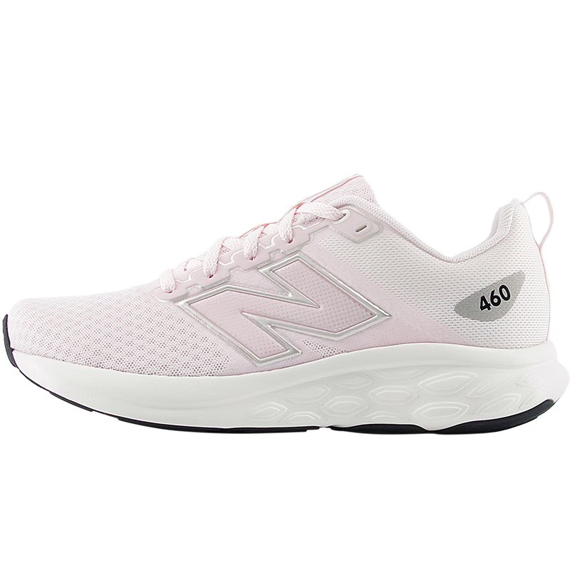 NEW BALANCE NB官方 460 v4系列 女鞋户外抓地稳健舒适百搭跑步鞋 浅粉色 W4609WL 37.5 (脚长24cm)
