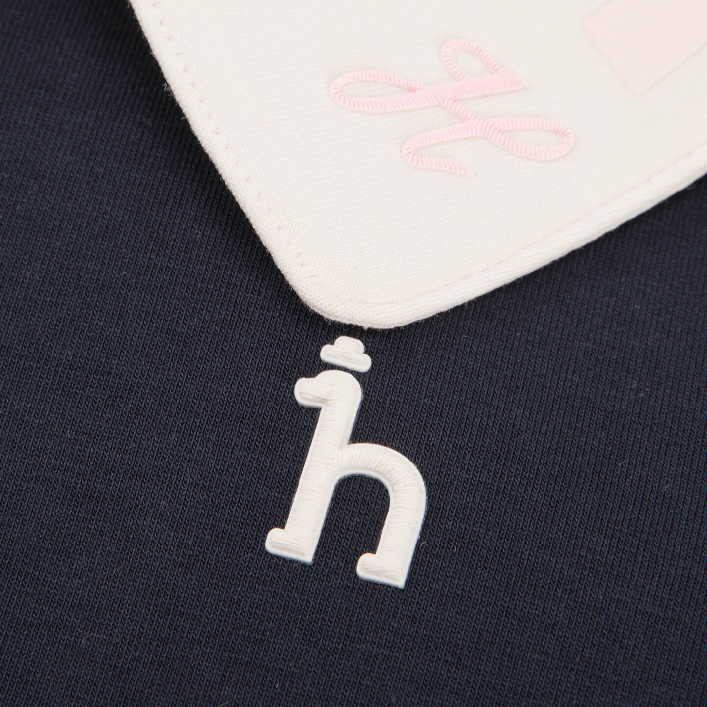 哈吉斯（HAZZYS）品牌女童套装2026春季新款莱卡舒适长袖两件套 藏蓝 155