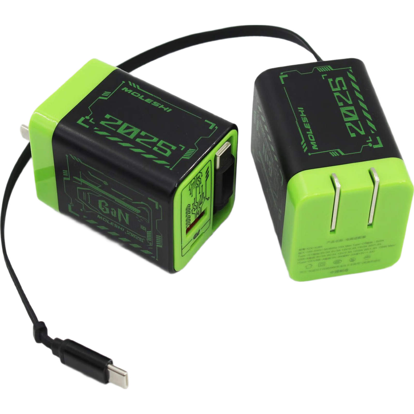 ���ڲ�����67W�����س��������ƻ����Ϊ�Դ������ߵ����ؿ��ͷ��ڳ��ͷ 67W A+C�������Դ���-ī��ɫ 31.56Ԫ(������)