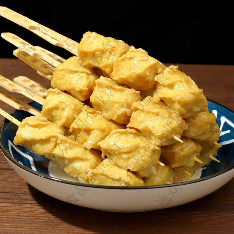 鸡脆骨关东煮食材批发商用脆骨丸便利店同款火锅麻辣烫串串香摆摊 30串包一串3个