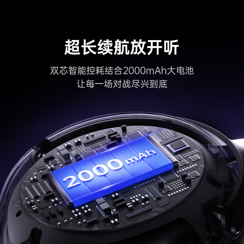 阿斯盾(AUSDOM)A3PRO游戏耳机头戴式无线三模ANC主动降噪fps听声辩位电竞RGB环绕7.1音效三角洲行动【苏醒推荐】 A3PRO-灰