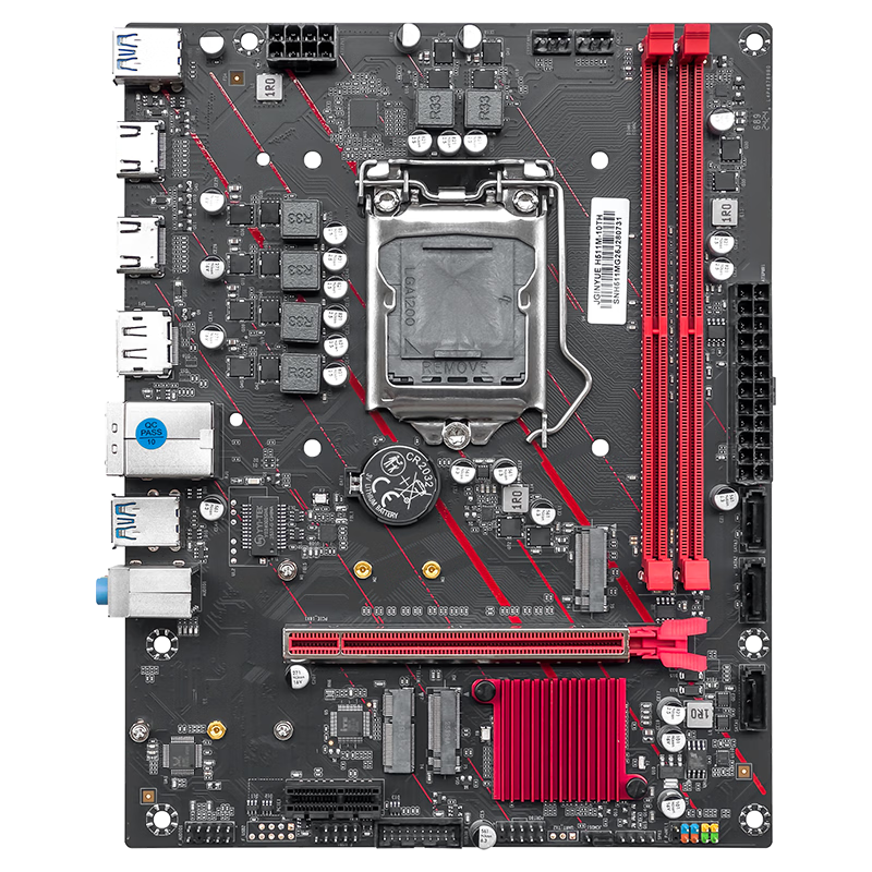 精粤 H511M 10TH DDR4 LGA 图 4