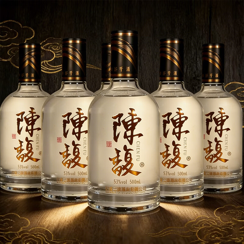 三迤陈馥 53°小曲清香型白酒高粱酒500mL纯粮6年窖藏非遗工艺 礼盒装 53%vol 500mL 6瓶 【量贩实惠装】53°陈馥清香型白酒 53°陈馥清香型白酒 京东折扣/优惠券