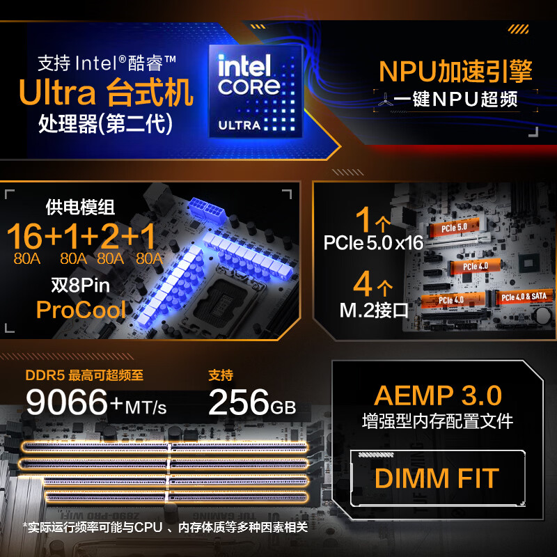 华硕 TUF GAMING Z890-PRO WIFI 图 4