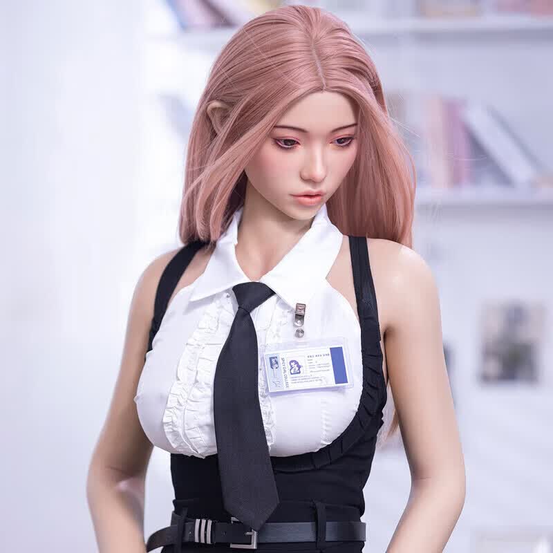 海豚小姐陪伴机器人AI智能保姆人形机器人对话情感机器人女友聊天老婆妻子服务酒店家庭机器人 多语言情感表情可动款 支持二次开发定制