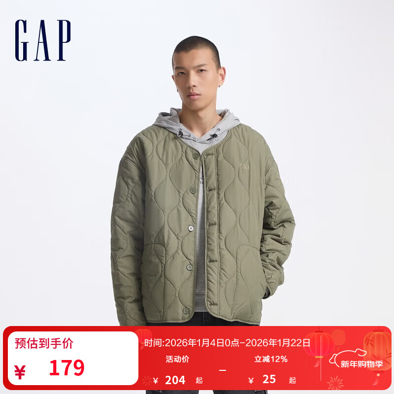 GAP��װӡ��logo������������ᱡ��Լ���޷�619672 ǳ��ɫ 2XL (185/104A) ���޳��� ƫ�󣬽�����Сһ�� 154Ԫ