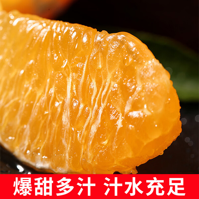 馋果野正宗四川春见耙耙柑新鲜水果丑柑9斤整箱过节送礼水果礼盒柑橘 带箱5斤【中果】70-75mm