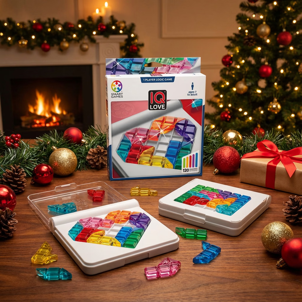 SMART GAMES智慧爱心拼 儿童益智玩具亲子拼图桌游 女孩开学生日礼物 7岁+ 【明星单品】