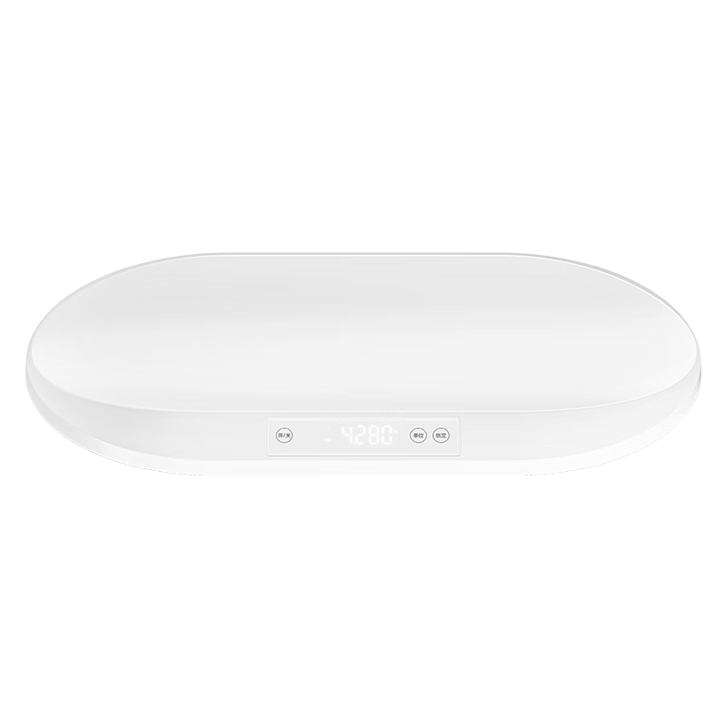 Meilen嬰兒體重秤家用新生兒寶寶專用秤醫(yī)院同款精準稱重電子秤寵物稱嬰兒秤 內(nèi)置卷尺-身高體重一起測-電池款