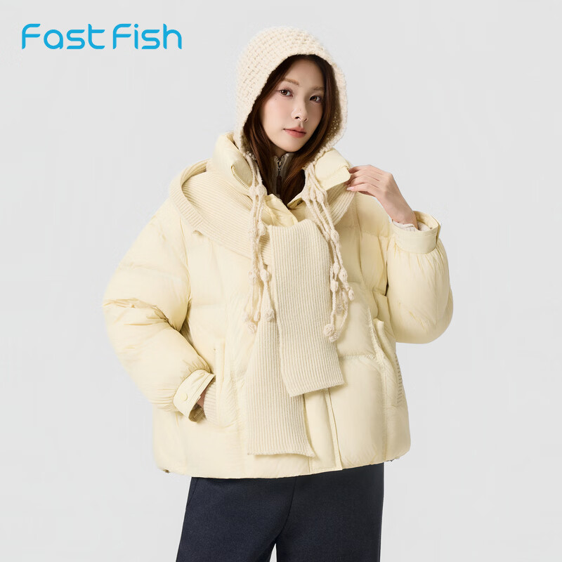 🛒软糯奶油色羽绒服｜399元神价！显白又保暖，小个子梨形必入～