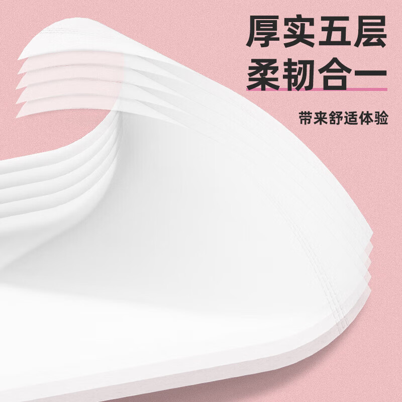 丽邦卷纸680克小羊贝丽系列五层加厚小卷卫生纸 5层 56g/卷*12卷