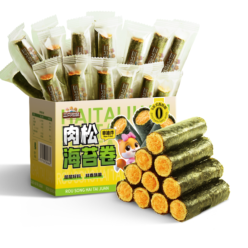 ��ֻ���� ���ɺ�̦�� 500g ��ζ��ʳ���Ĵ� ��ʳ�칫��������ʳ 16.6Ԫ(���׹�)