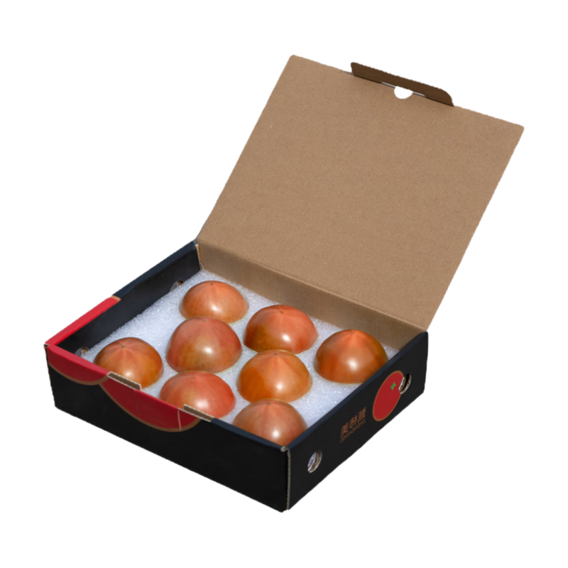 京鲜生＆一柿缘 甄柿美鲜食番茄 净重3.6斤单果60g+ 西红柿礼盒源头直发