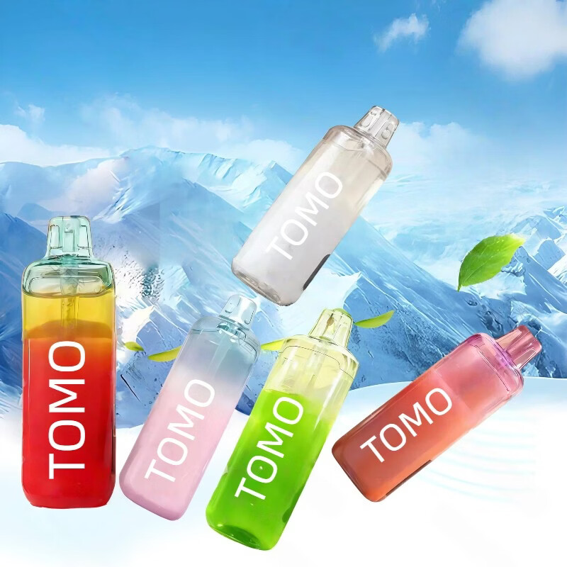 tomo冰爆一体式电子雾吸器15ml 草本萃取无尼古丁大体量个人护理 tomo冰爽 5支装 15ml【雾大劲足】 椰子味