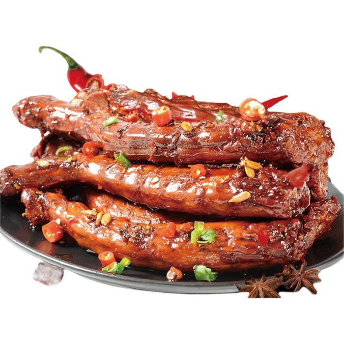 烤脖整根手撕烤脖网红小吃休闲零食小吃 香辣手撕烤脖3根