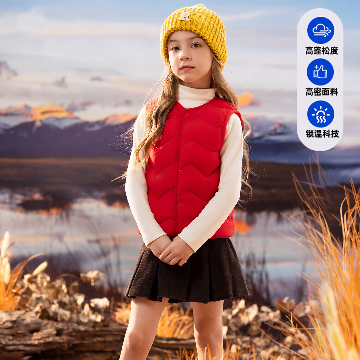 儿童背心秋冬坎肩男童女童春秋内穿外搭棉马甲小背心 粉红色 100 （推荐身高73-85cm）