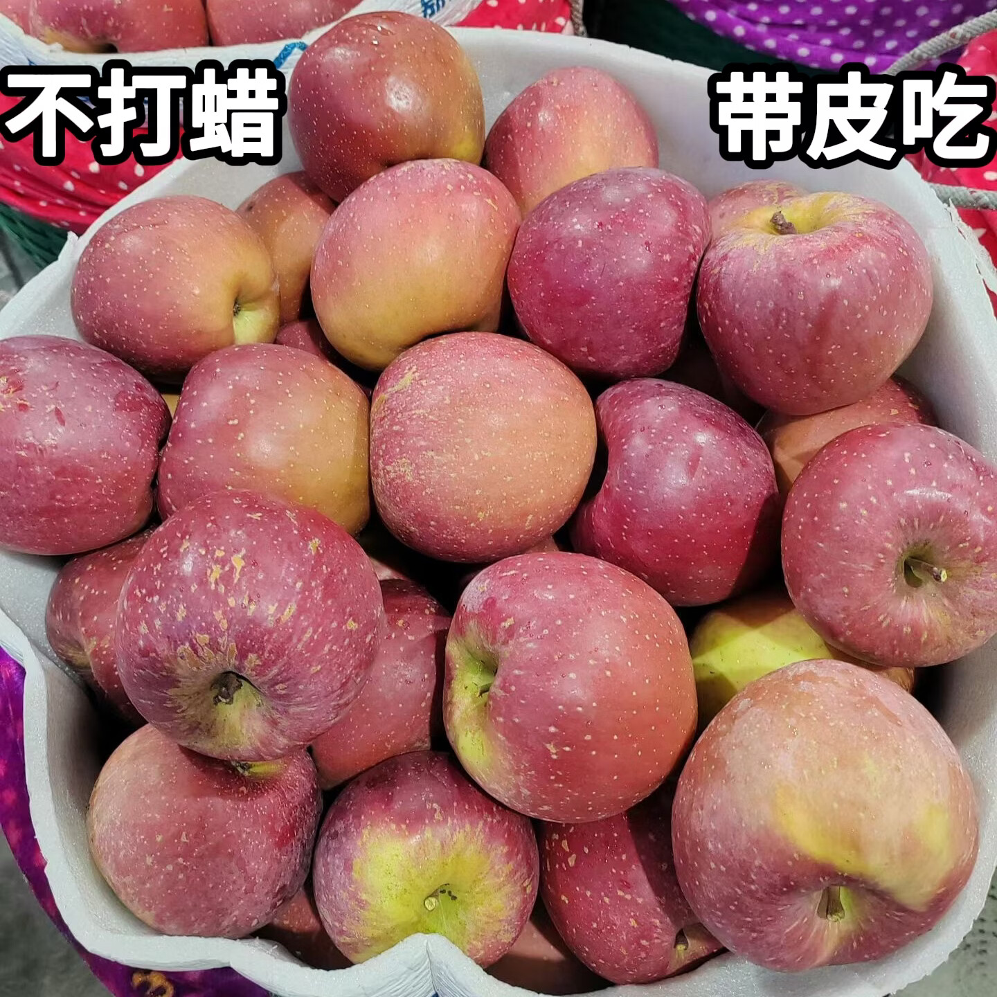 正宗昭通丑苹果冰糖心冬季水果 特大果15-18个 净重9斤