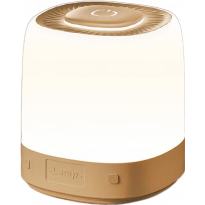 萬火(onefire)智能語音控制小夜燈充電款聲控感應(yīng)臥室床頭睡眠兒童定時臺燈家用 升級語音款語音_觸控開燈+2400毫安+三檔定時+