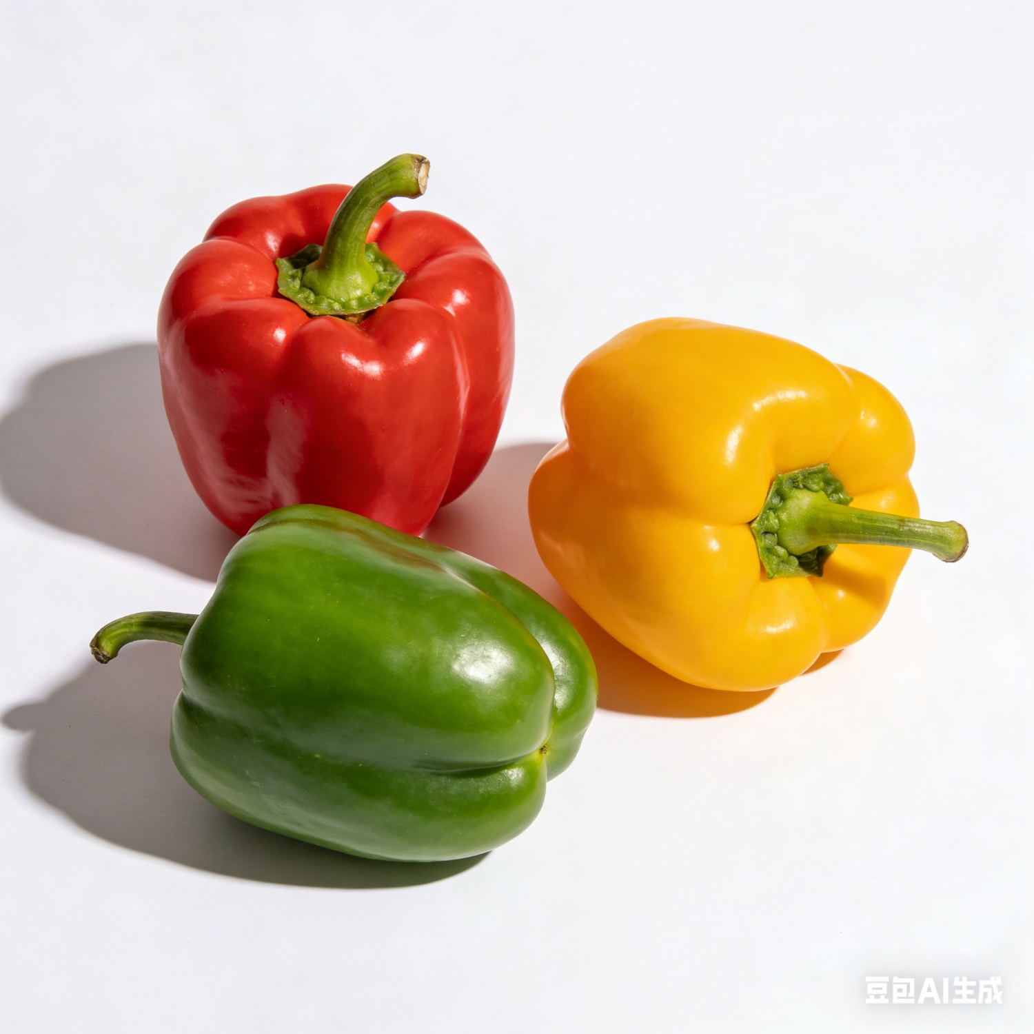 佑嘉木 山东潍坊三色彩椒现摘现发新鲜蔬菜水果 净重4.5斤