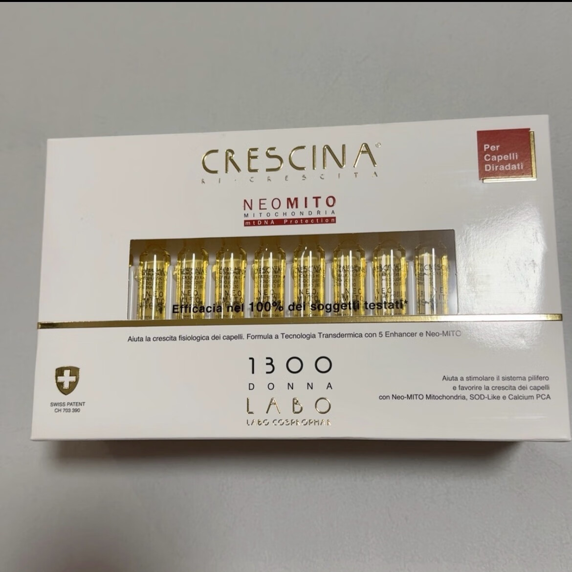 科瑞西娜瑞士LABO科瑞西娜高浓度强韧发根护发男女洗发液水 LABO科瑞西娜养发精华液一盒200修复（男士