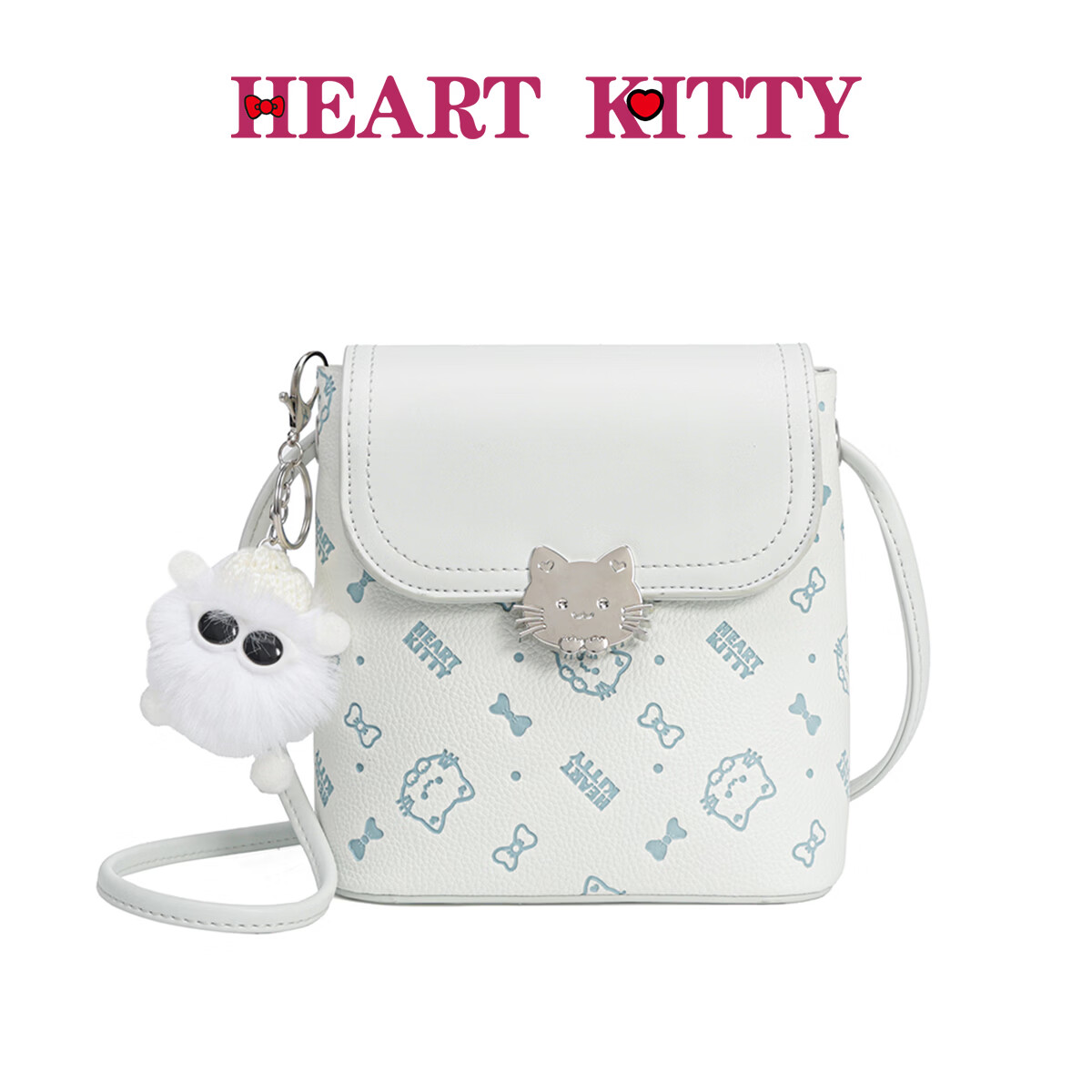 HEART KITTY正品轻便百搭斜挎礼物包上班通勤单肩小包学生手机包女生日礼物包 6621蓝色