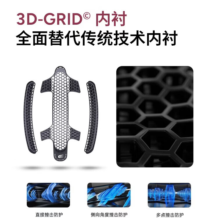 森瑞梦TS-99夜骑尾灯骑行头盔公路山地车自行车男女透气安全帽骑行装备 3D版 雪晶白【赠尾灯】 L（适用于57-61cm）