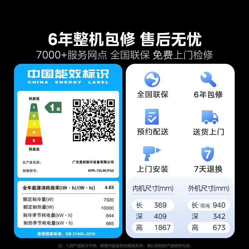 美的空调 3匹 云朵系列 AI无风感 超一级能效 母婴级净护 家用立式空调柜机 国家补贴 以旧换新 可爱多 大3匹 会唱歌的空调