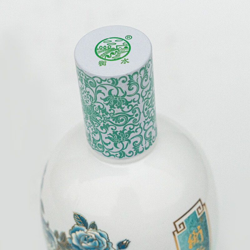 衡水老白干50度小青花 礼盒500ML *2瓶 双瓶 纯粮高度口粮酒 泡酒 礼赠收藏 50%vol 500mL 2瓶