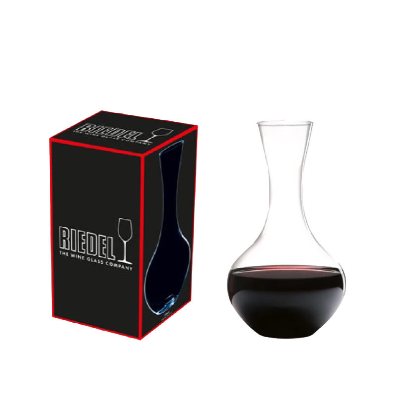 醴鐸RIEDEL德國進口西拉醒酒器高檔葡萄酒醒酒器分酒器 1040ml單支